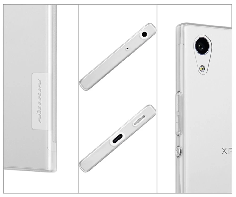 Sony Xperia XA1 skal transparent TPU