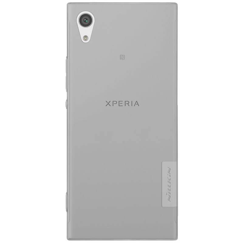 Sony Xperia XA1 skal transparent grå TPU