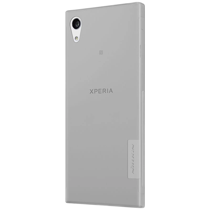Sony Xperia XA1 skal transparent grå TPU