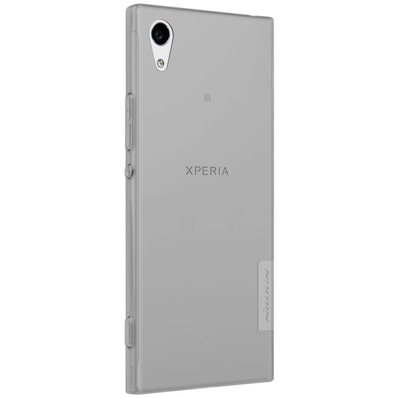 Sony Xperia XA1 skal transparent grå TPU