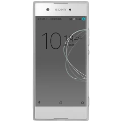 Sony Xperia XA1 vāciņš caurspīdīgs pelēks TPU 