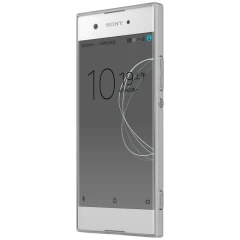 Sony Xperia XA1 vāciņš caurspīdīgs pelēks TPU 