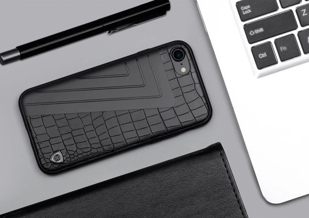 Apple iPhone 7 dėklas rudas Nillkin Hybrid 