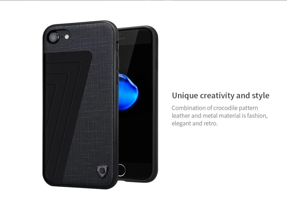 Apple iPhone 7 dėklas Juoda Nillkin Hybrid 