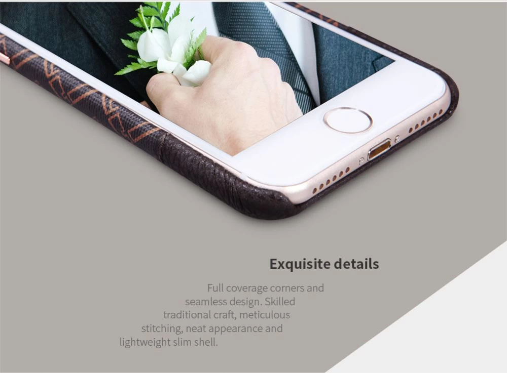 Apple iPhone 7 dėklas Juoda Nillkin Oger