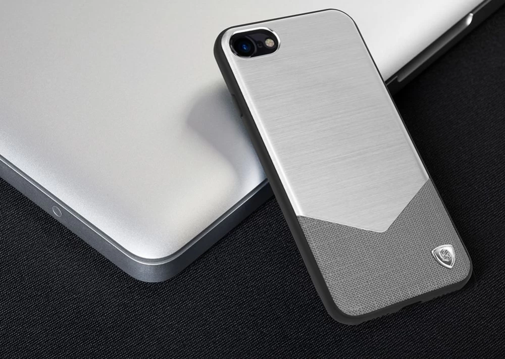 Apple iPhone 7 dėklas auksinis Nillkin Lensen