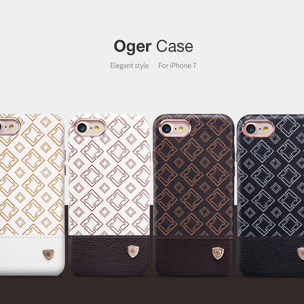 Apple iPhone 7 dėklas baltas Nillkin Oger 