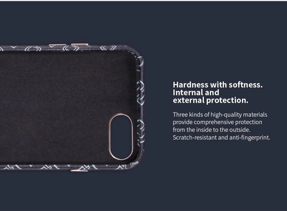 Apple iPhone 7 dėklas baltas Nillkin Oger 