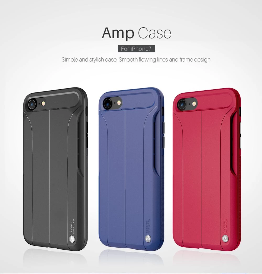 Apple iPhone 7 dėklas mėlyna Nillkin AMP 