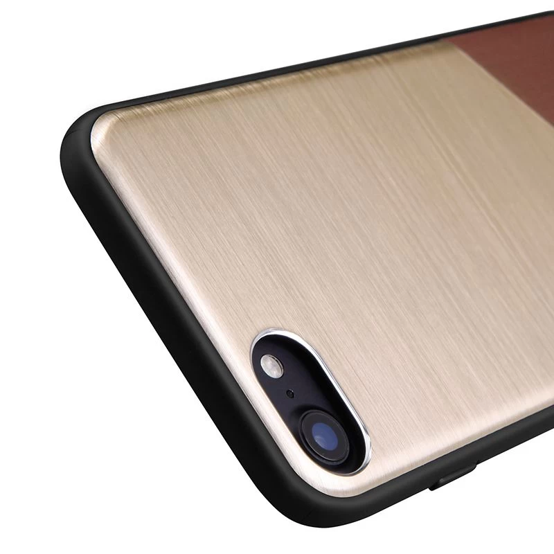 Apple iPhone 7 dėklas auksinis Nillkin Lensen