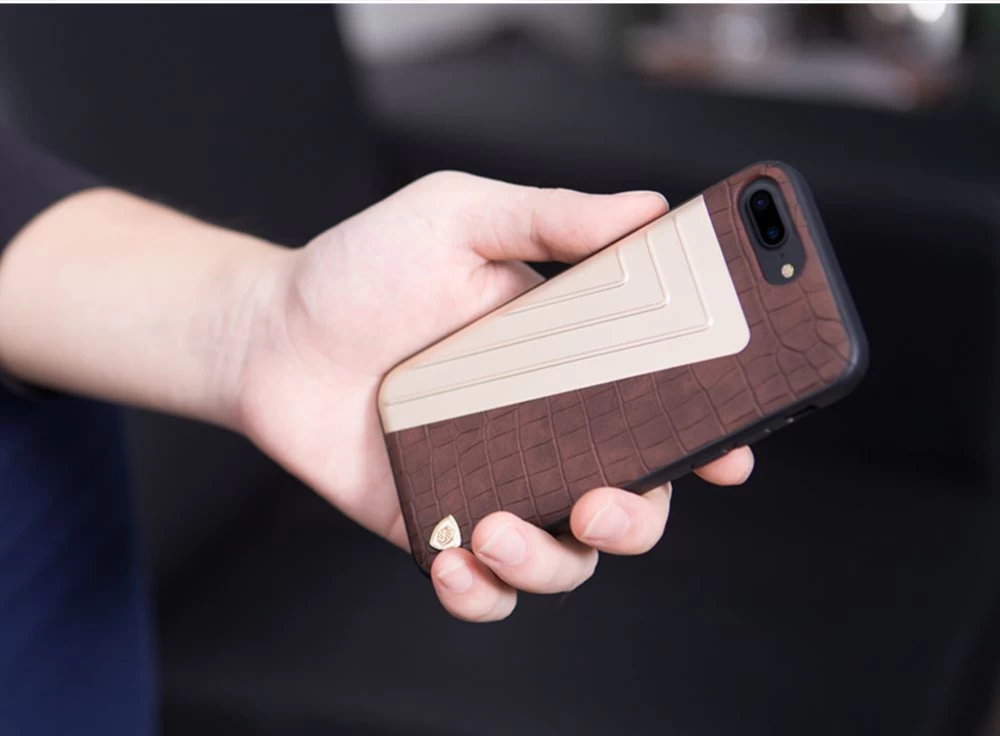 Apple iPhone 7 Plus vāciņš brūns Nillkin Hybrid