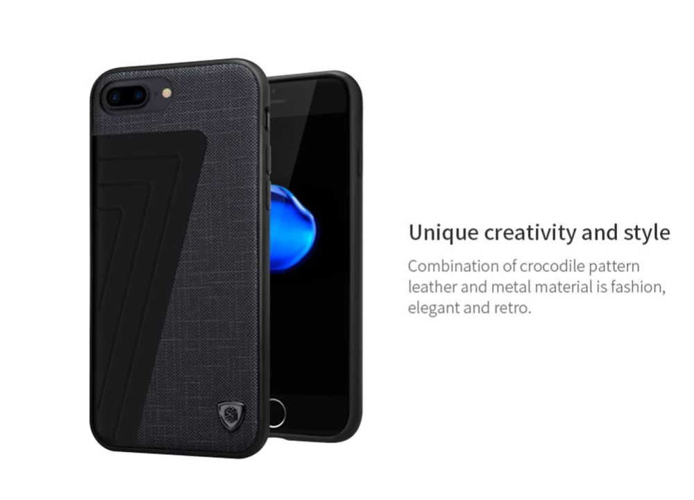 Apple iPhone 7 Plus vāciņš melns Nillkin Hybrid