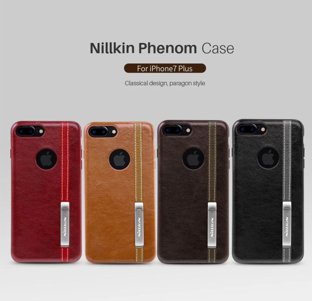 Apple iPhone 7 Plus vāciņš melns Nillkin Phenom