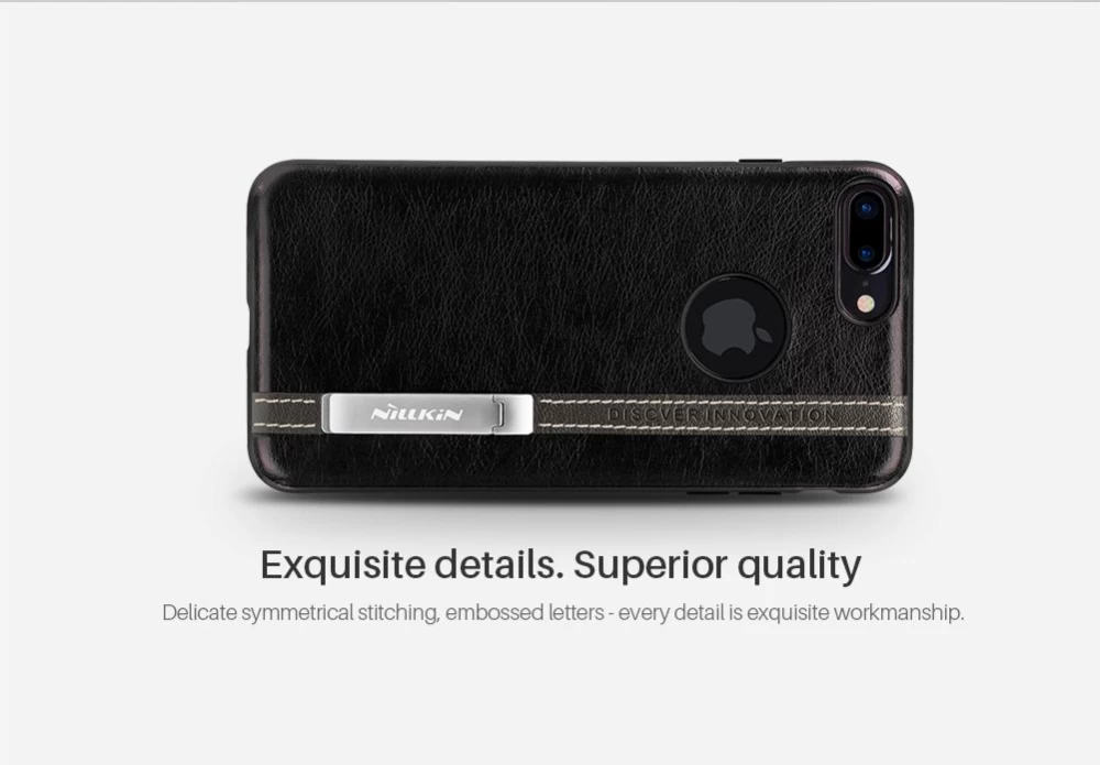 Apple iPhone 7 Plus vāciņš melns Nillkin Phenom