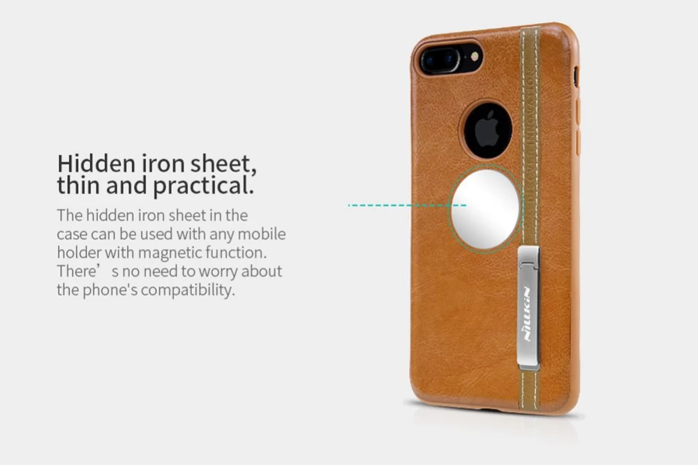 Apple iPhone 7 Plus vāciņš melns Nillkin Phenom