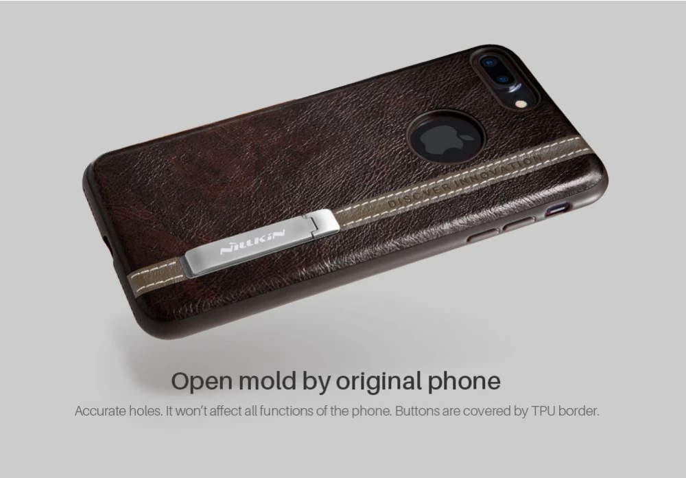 Apple iPhone 7 Plus vāciņš melns Nillkin Phenom