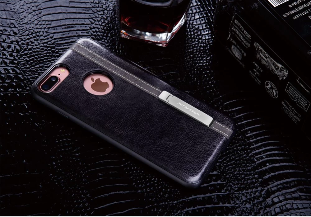 Apple iPhone 7 Plus vāciņš melns Nillkin Phenom