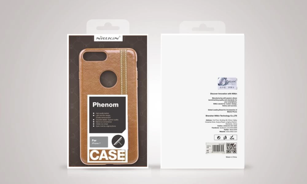 Apple iPhone 7 Plus чехол красный Nillkin Phenom