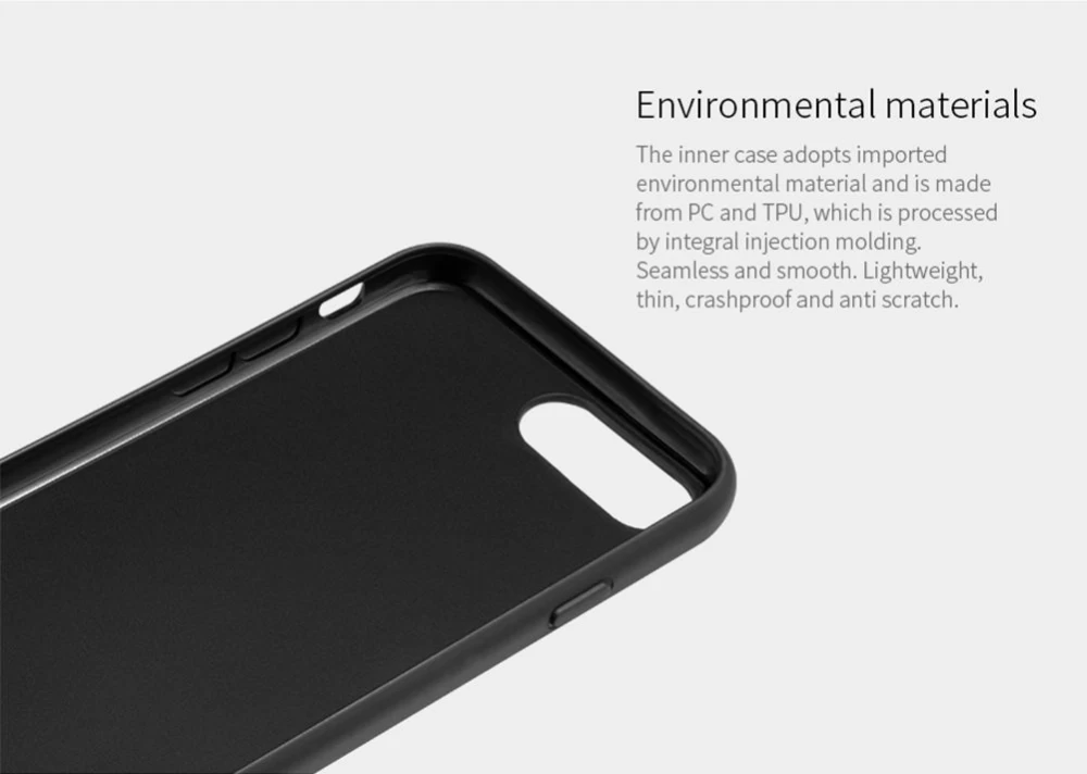 Apple iPhone 7 Plus vāciņš sudraba Nillkin Lensen