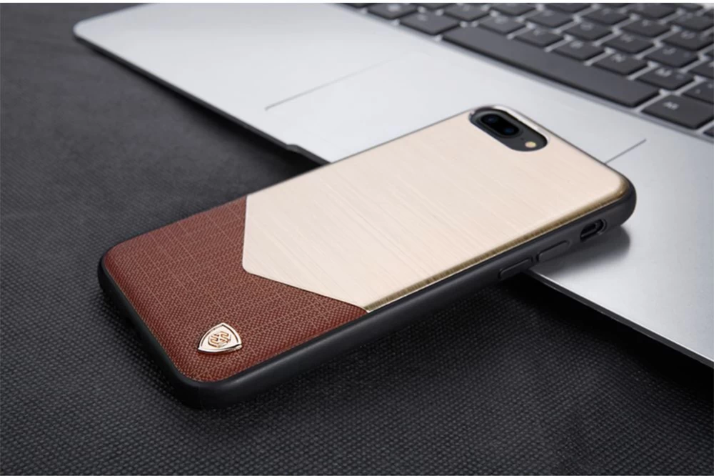 Apple iPhone 7 Plus vāciņš sudraba Nillkin Lensen