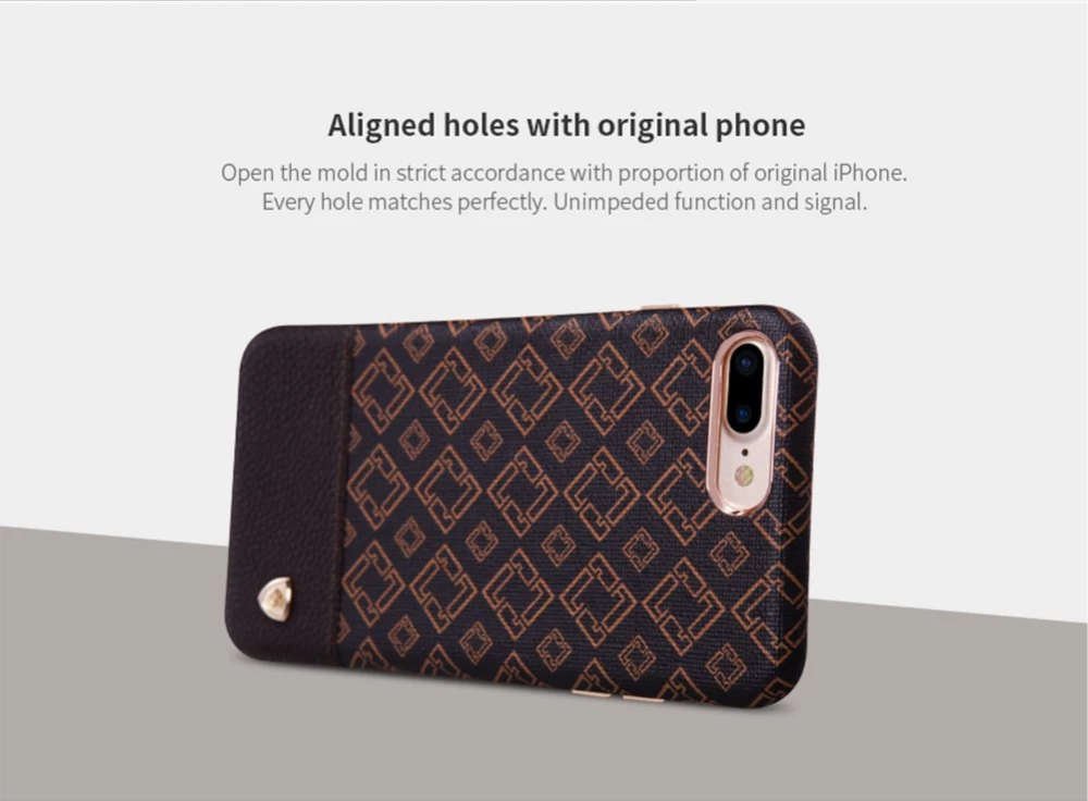 Apple iPhone 7 Plus vāciņš ziloņkaula balts Nillkin Oger