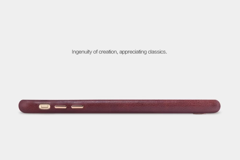 Apple iPhone 7 Plus vāciņš zils Nillkin Englon Leather