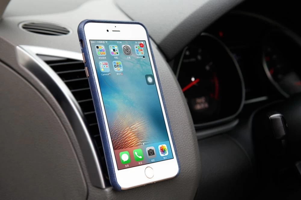Apple iPhone 7 Plus vāciņš zils Nillkin Englon Leather