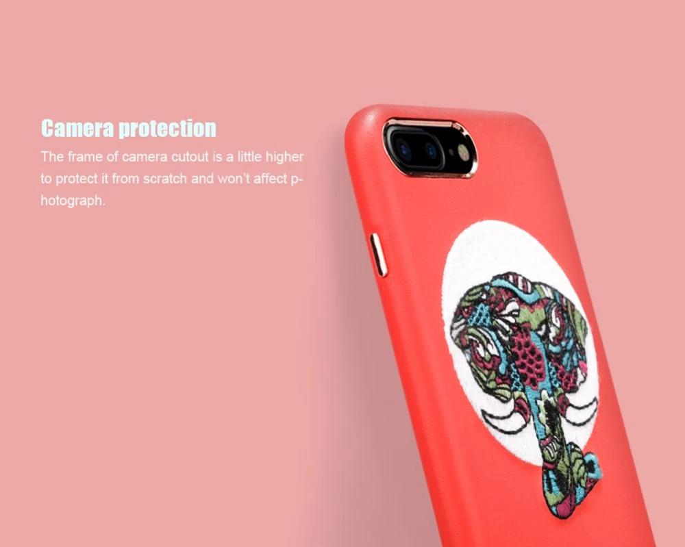 Apple iPhone 7 Plus vāciņš zils Nillkin Brocade  Iphone