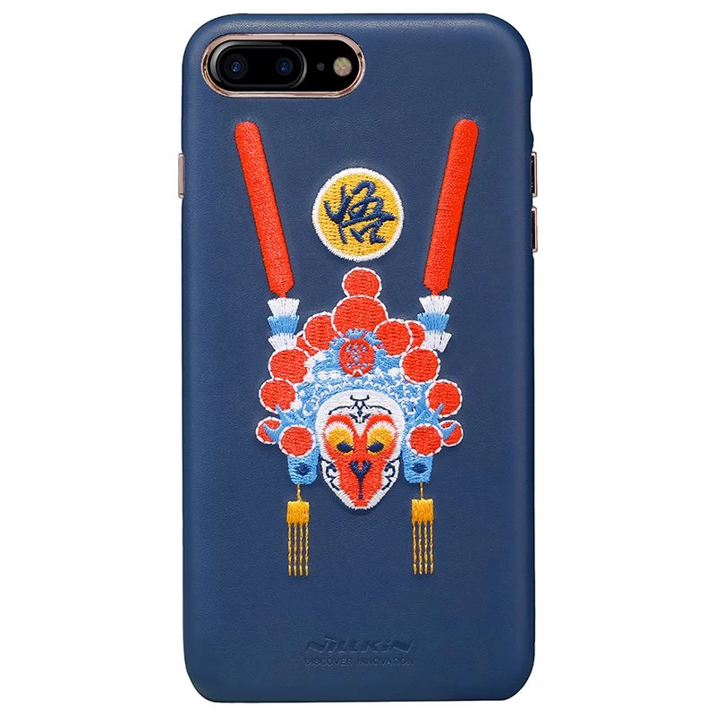 Apple iPhone 7 Plus vāciņš zils Nillkin Brocade  Iphone
