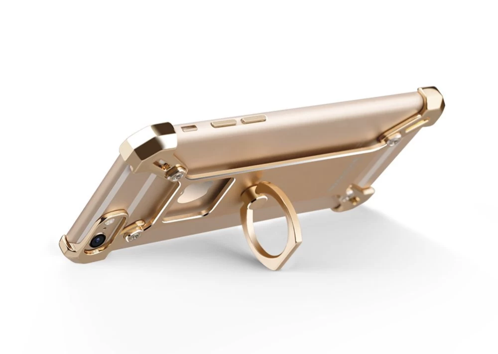 Apple iPhone 6 Plus dėklas Juoda Nillkin Barde Metal  with Ring