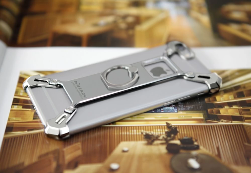 Apple iPhone 6 Plus dėklas Juoda Nillkin Barde Metal  with Ring