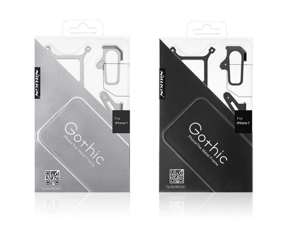 Apple iPhone 6 Plus dėklas Juoda Nillkin Barde Metal  with Ring