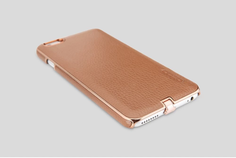 Apple iPhone 6 Plus dėklas raudonas Nillkin N-JARL Wireless Charging Receiver