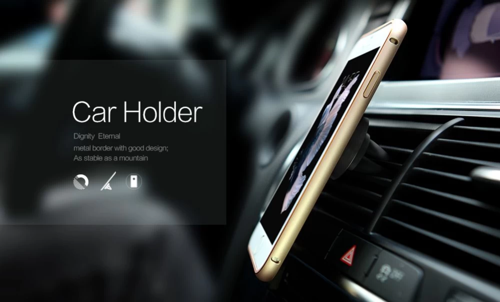 Apple iPhone 6 Plus dėklas auksinis Nillkin Car Holder/Protection