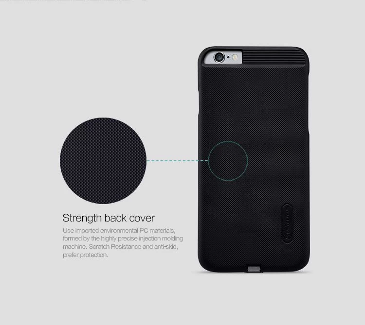 Apple iPhone 6 Plus dėklas auksinis Nillkin Magic  Qi Wireless Charging