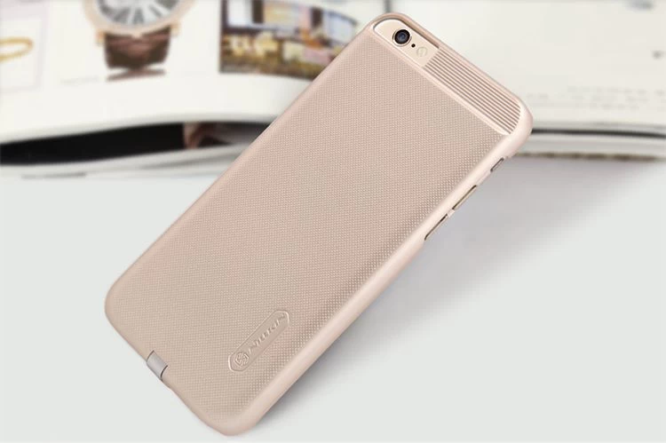 Apple iPhone 6 Plus dėklas auksinis Nillkin Magic  Qi Wireless Charging