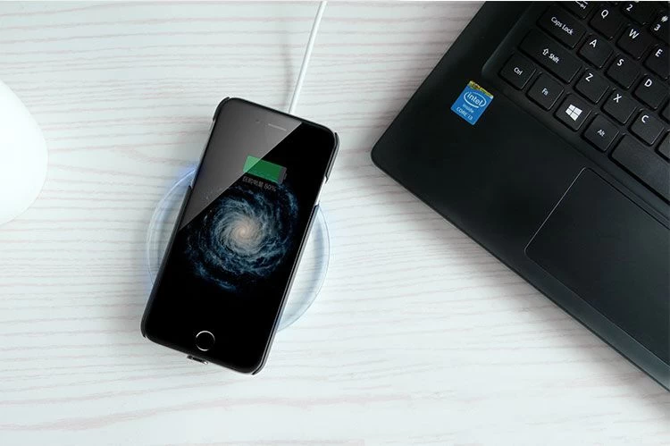 Apple iPhone 6 Plus dėklas auksinis Nillkin Magic  Qi Wireless Charging