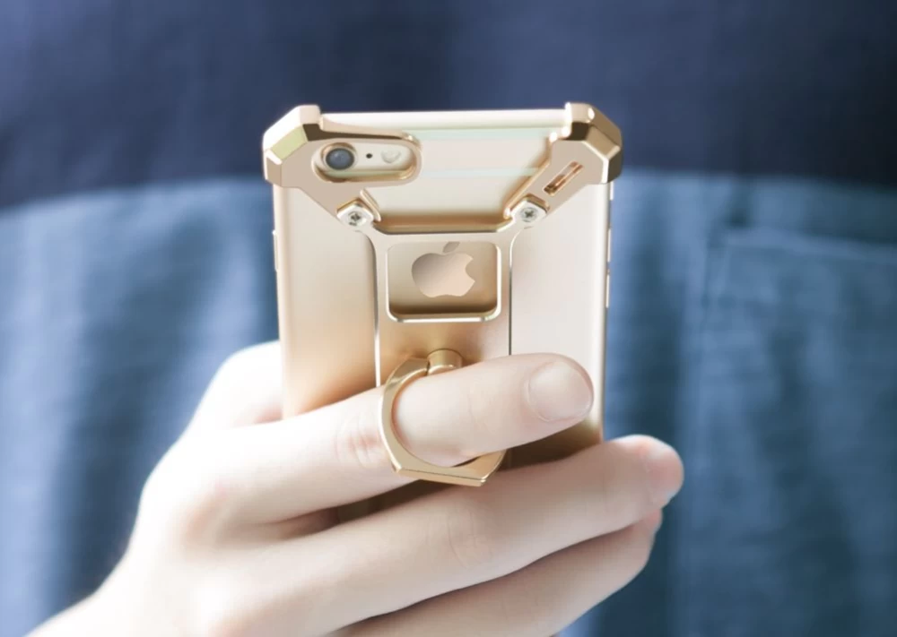 Apple iPhone 6 Plus dėklas  Nillkin Barde Metal with Ring