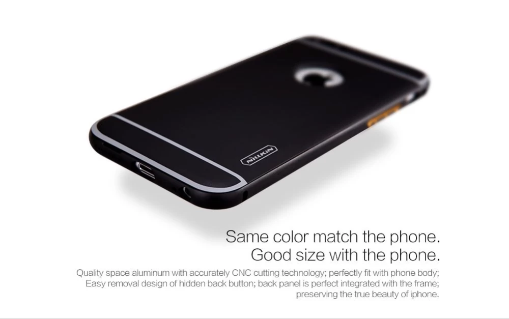 Apple iPhone 6 Plus dėklas Juoda Nillkin Car Holder/Protection
