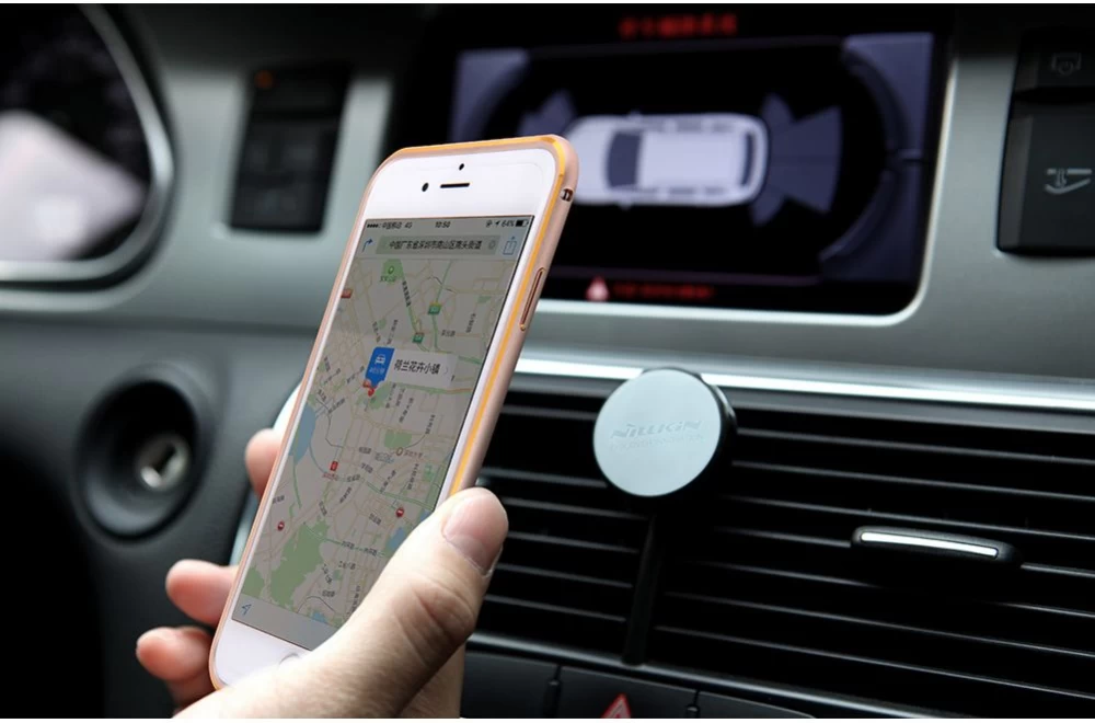 Apple iPhone 6 Plus dėklas Juoda Nillkin Car Holder/Protection