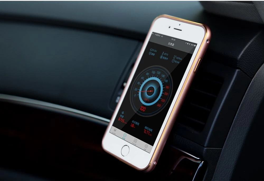 Apple iPhone 6 Plus dėklas Juoda Nillkin Car Holder/Protection