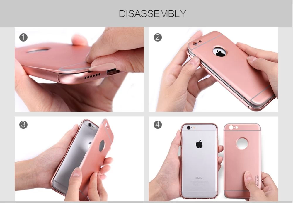 Apple iPhone 6 Plus dėklas Juoda Nillkin Car Holder/Protection