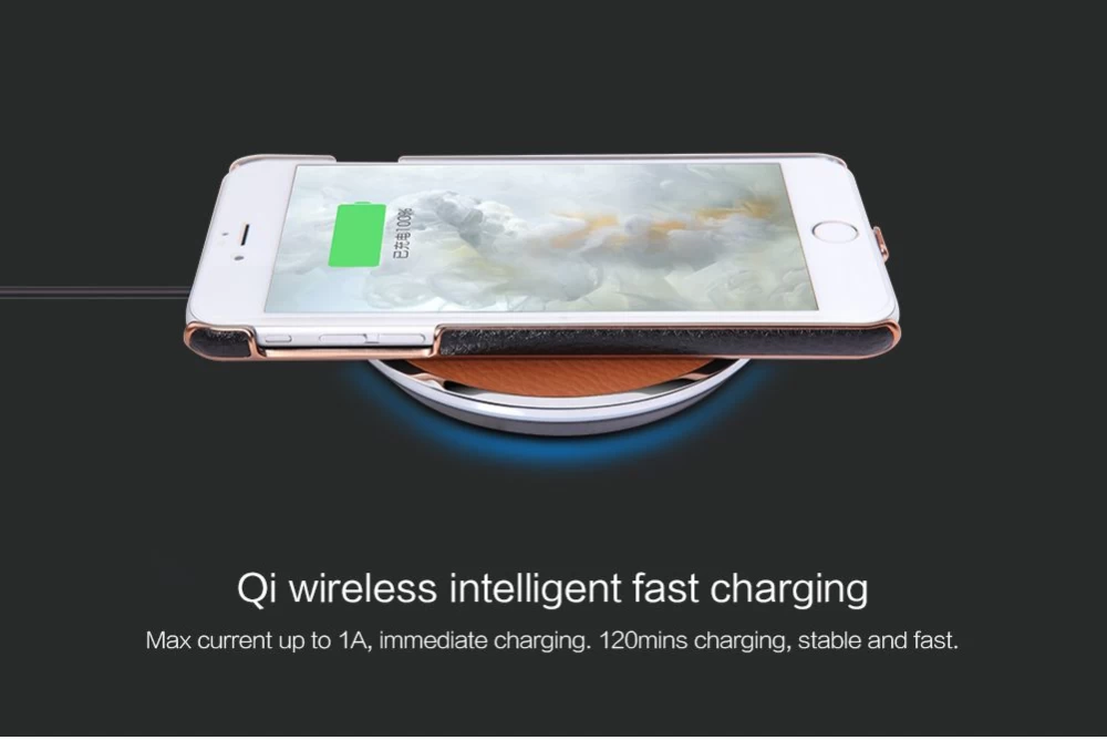 Apple iPhone 6 Plus dėklas Juoda Nillkin N-JARL Wireless Charging Receiver