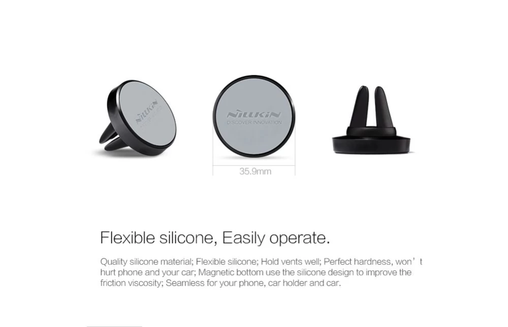 Apple iPhone 6 Plus dėklas rožinis Nillkin Car Holder/Protection
