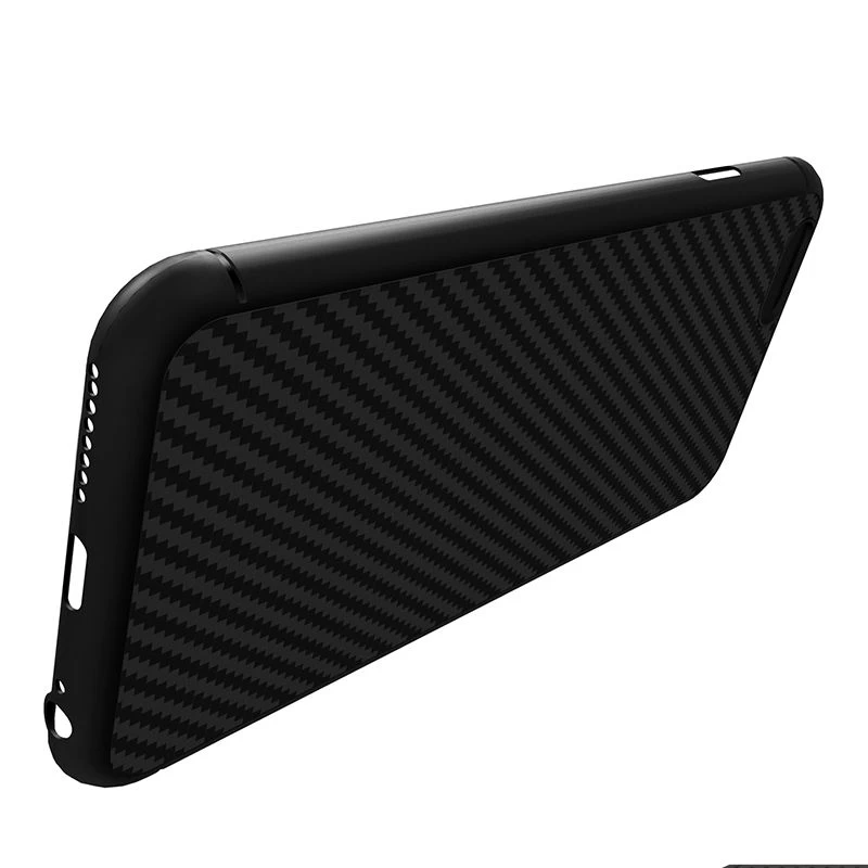 Apple iPhone 6 Plus dėklas Juoda Nillkin Synthetic Fiber