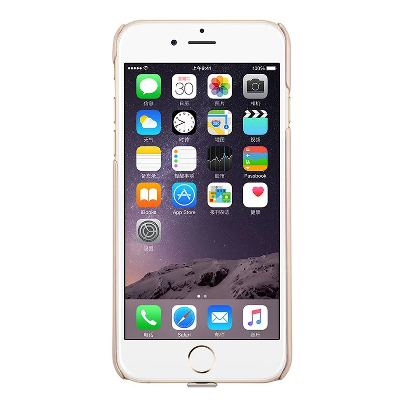 Apple iPhone 6 Plus dėklas auksinis Nillkin Magic  Qi Wireless Charging