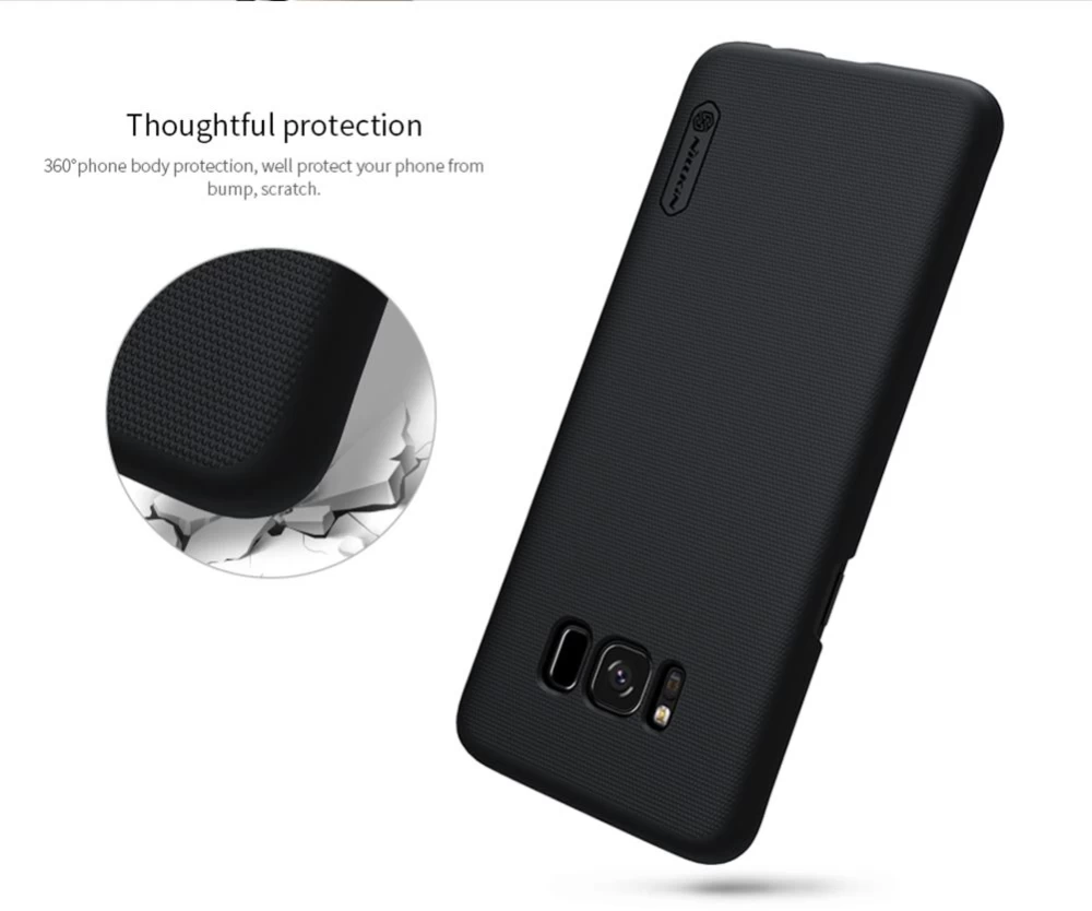 Samsung Galaxy S8 Plus vāciņš balts Super Frosted Shield