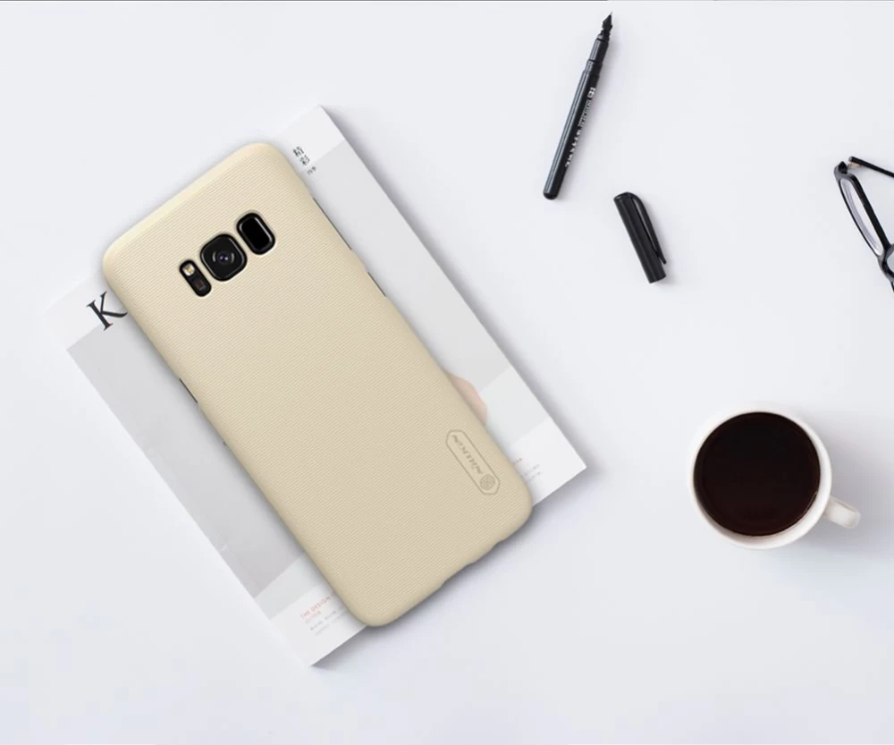 Samsung Galaxy S8 Plus vāciņš balts Super Frosted Shield