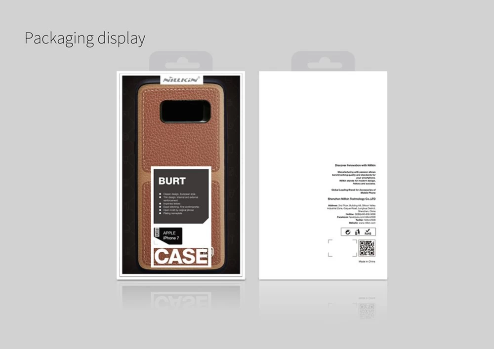 Samsung Galaxy S8 Plus чехол черный Burt