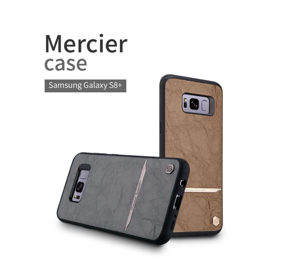 Samsung Galaxy S8 Plus vāciņš pelēks Mercier
